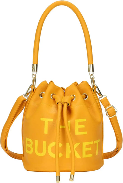 Blue Bucket Luxe Bag