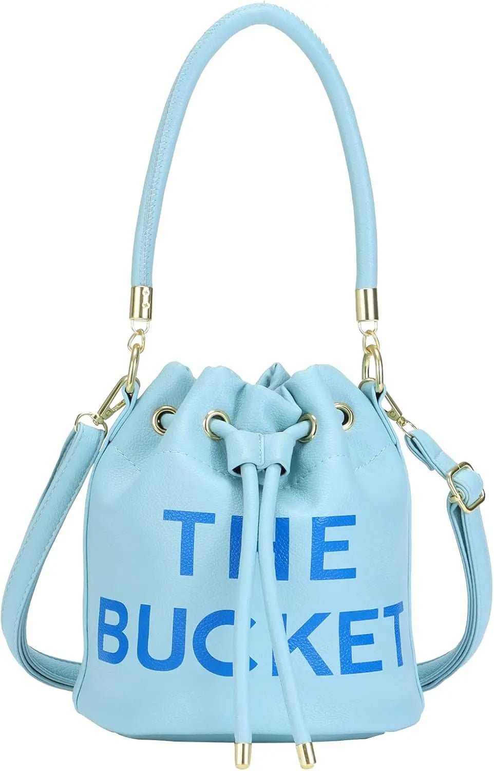 Blue Bucket Luxe Bag