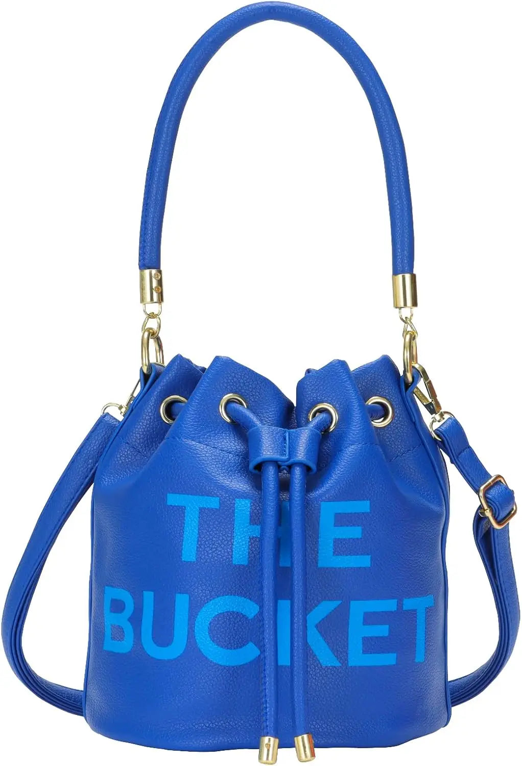 Blue Bucket Luxe Bag