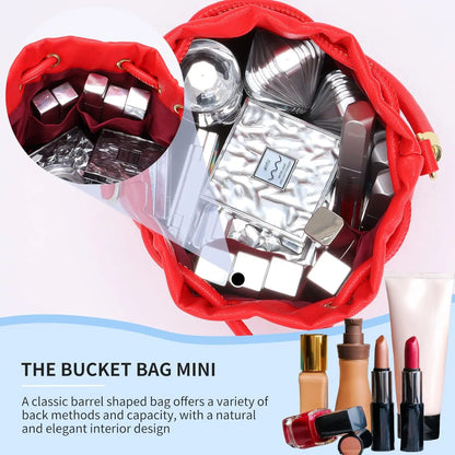 Blue Bucket Luxe Bag