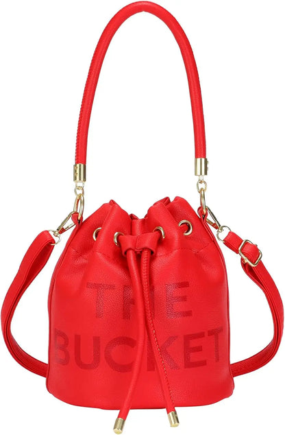 Blue Bucket Luxe Bag