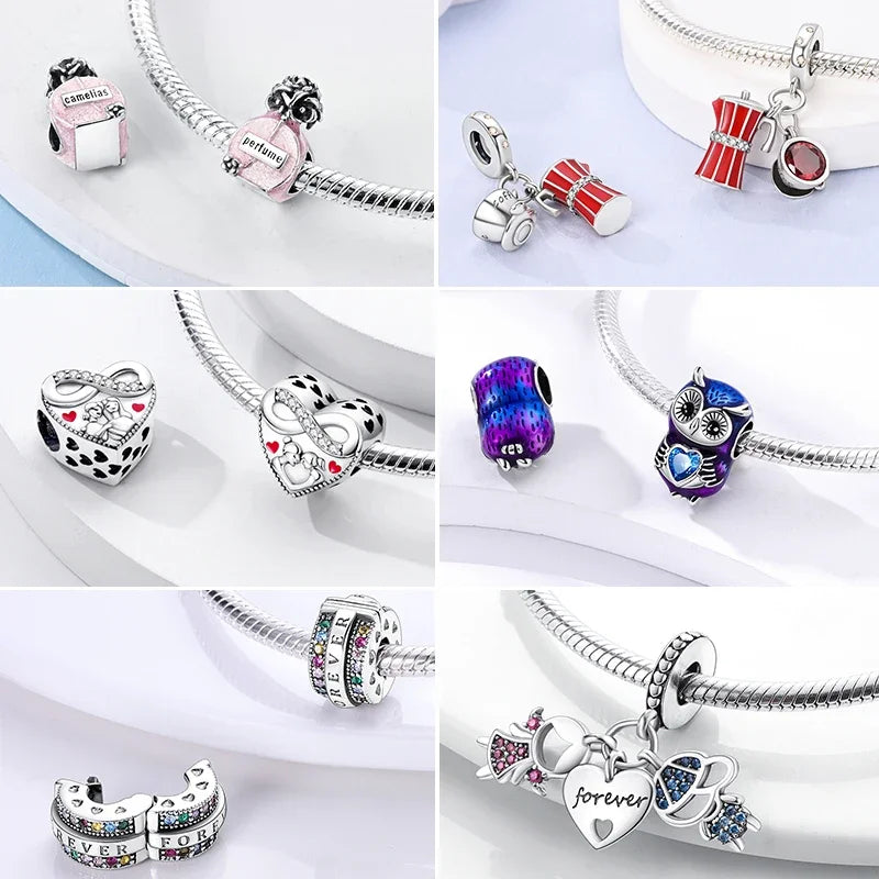 925 Sterling Silver Charm Collection for Women