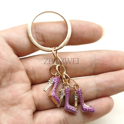 Triple Stiletto Charm