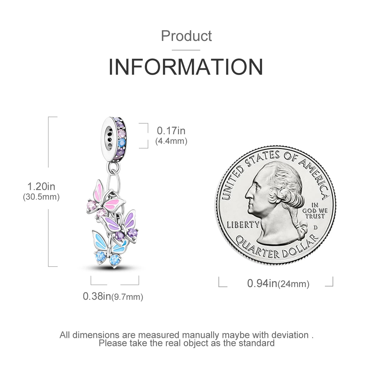 925 Sterling Silver Charm Collection for Women