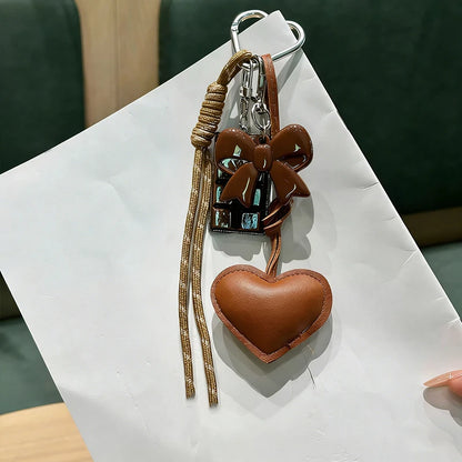 Kawaii Heart & Chocolate Keychain