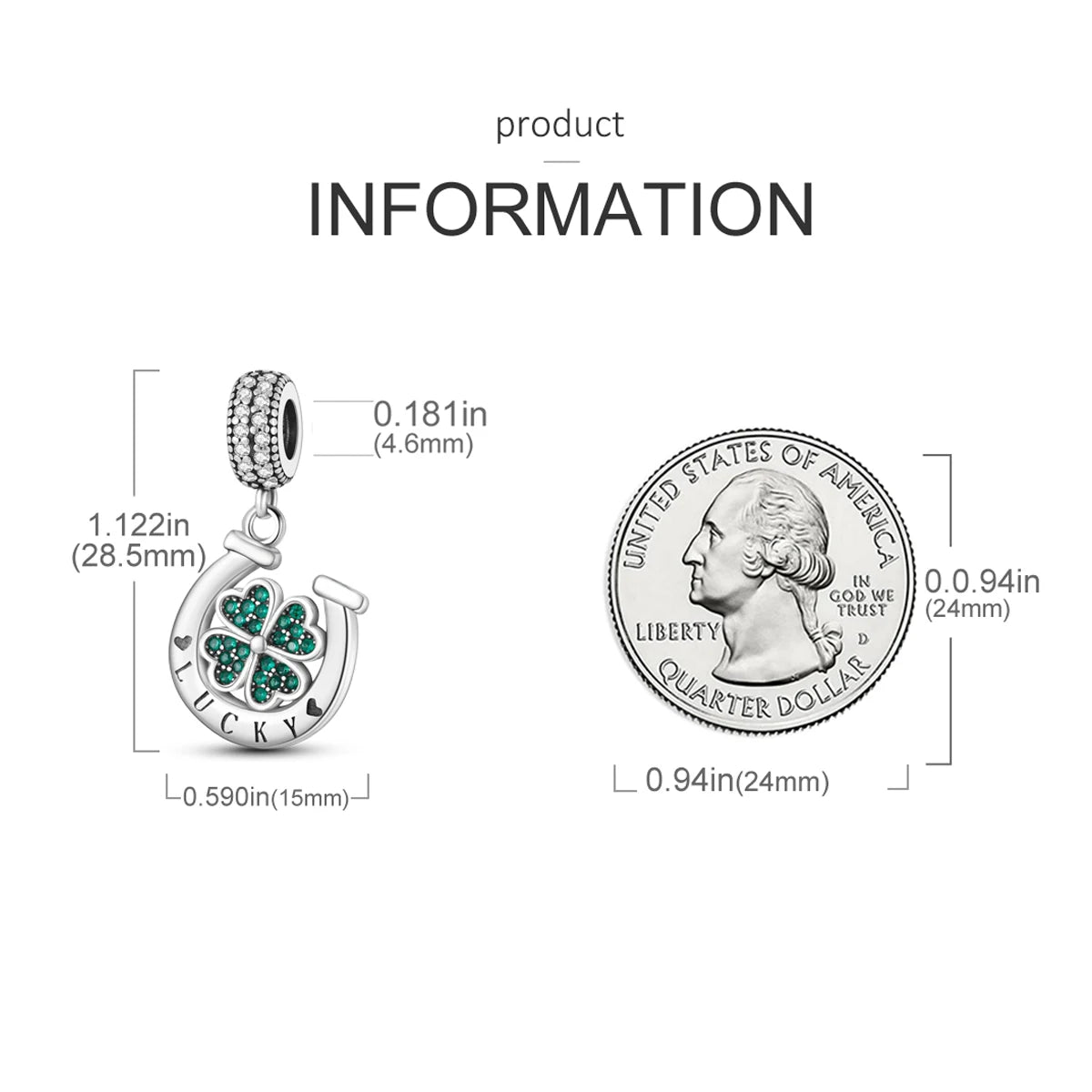 925 Sterling Silver Charm Collection for Women