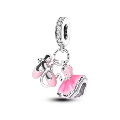 Fashionista Charm Collection (925 Sterling Silver)