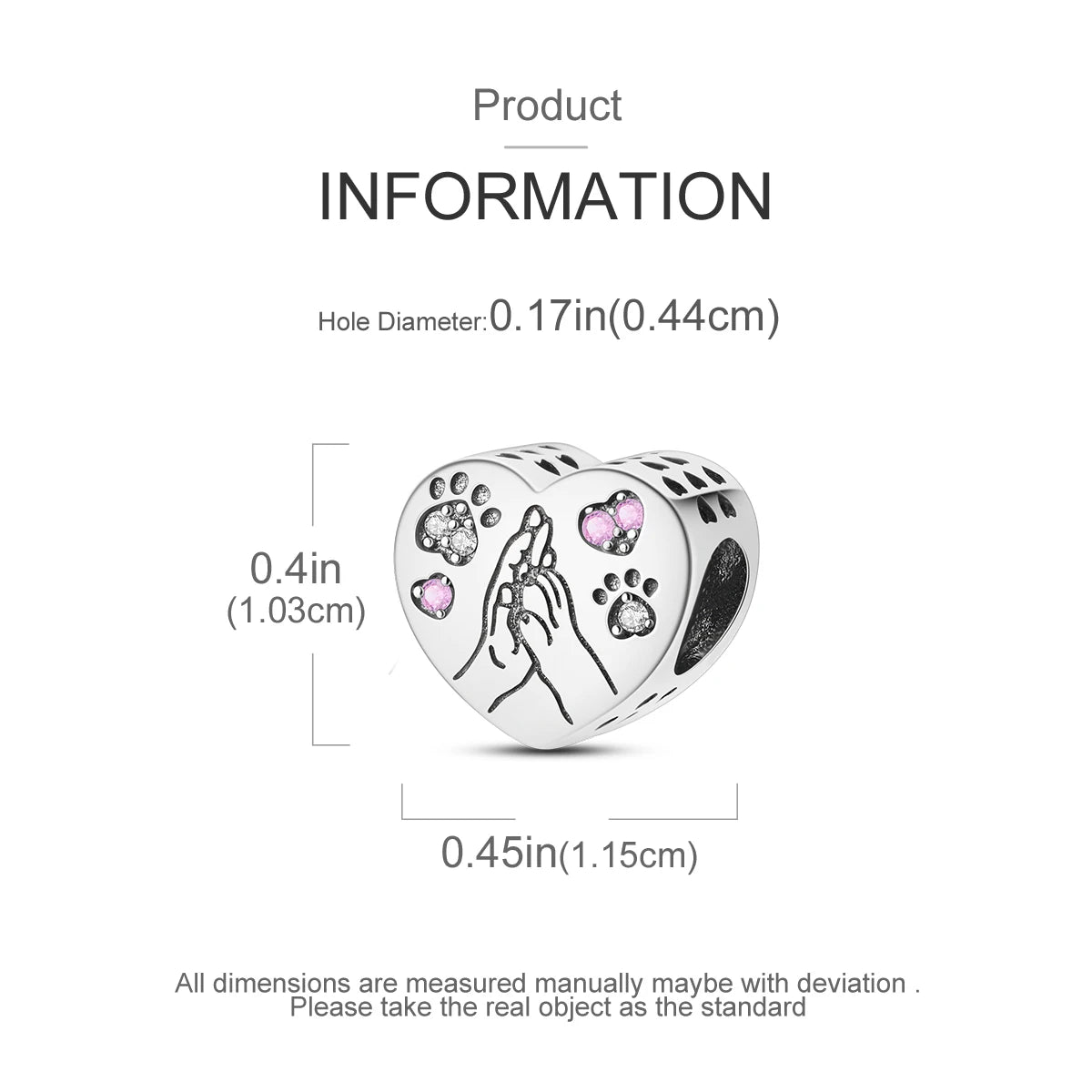 925 Sterling Silver Charm Collection for Women