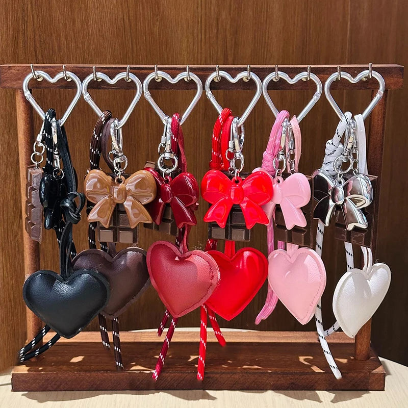Kawaii Heart & Chocolate Keychain