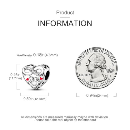 925 Sterling Silver Charm Collection for Women