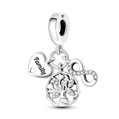 925 Sterling Silver Charm Collection for Women