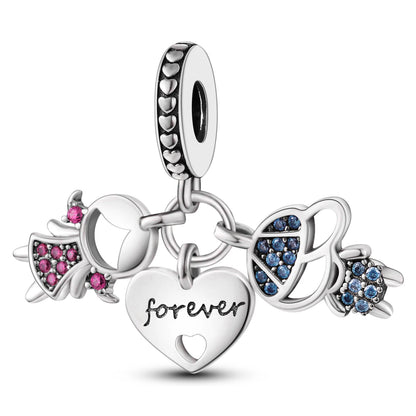 925 Sterling Silver Charm Collection for Women
