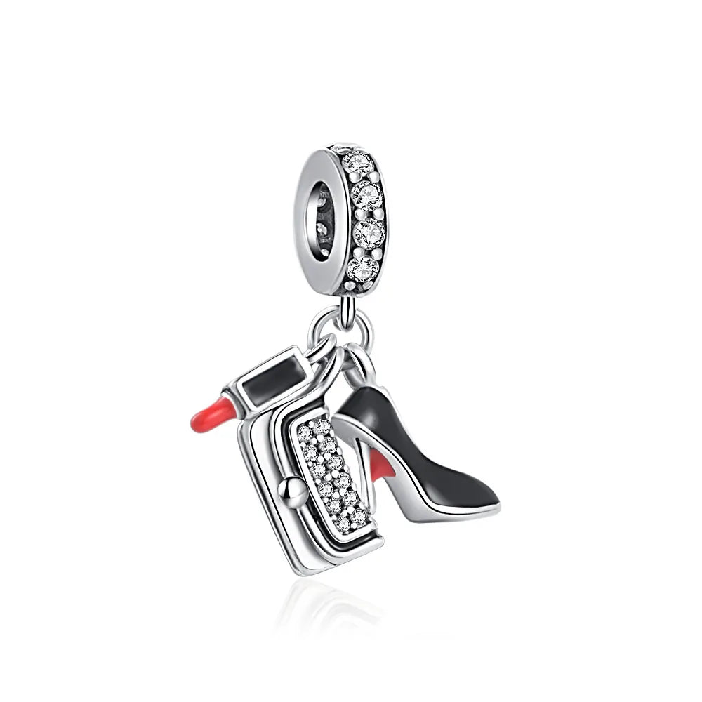Fashionista Charm Collection (925 Sterling Silver)