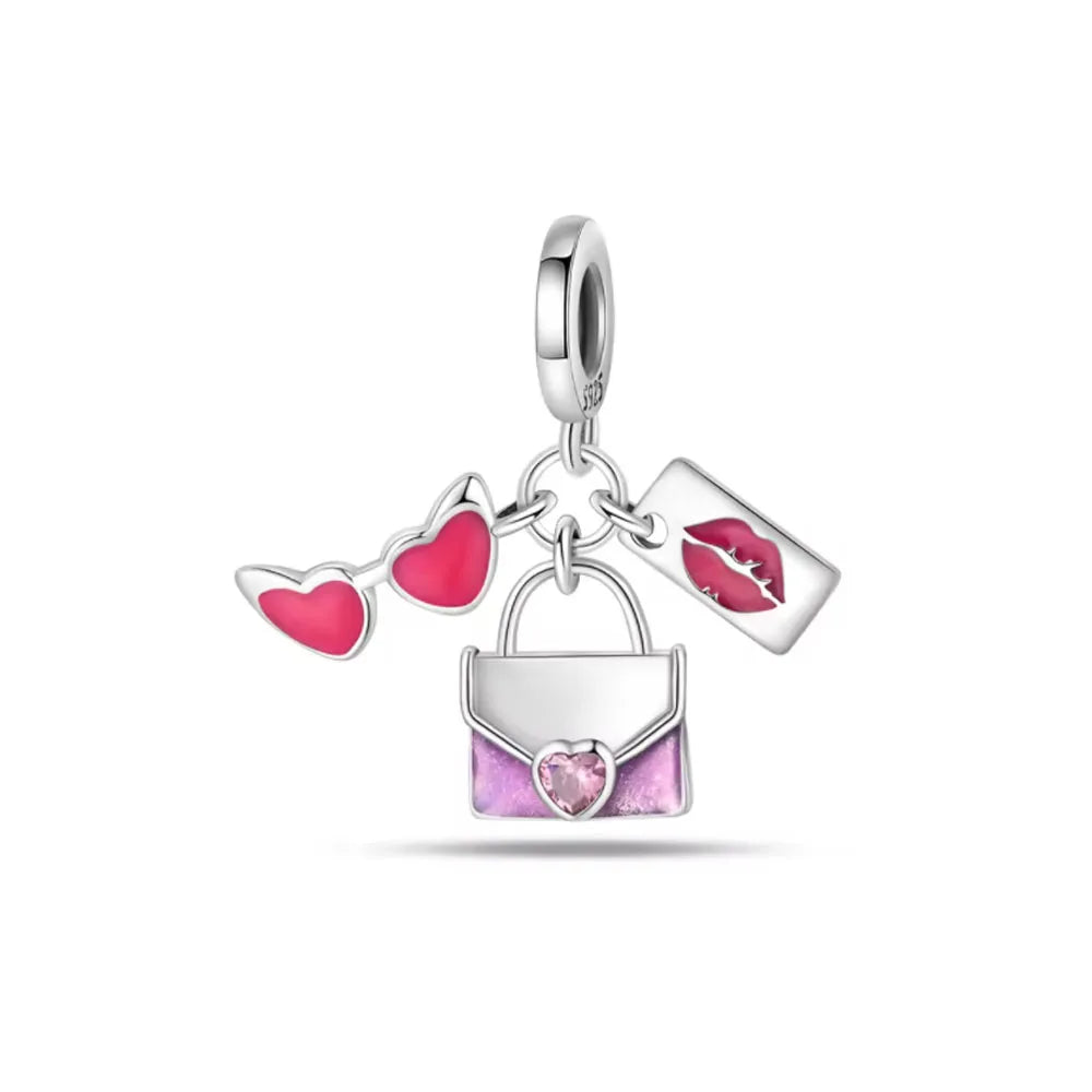 Fashionista Charm Collection (925 Sterling Silver)