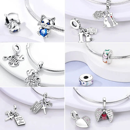 925 Sterling Silver Charm Collection for Women