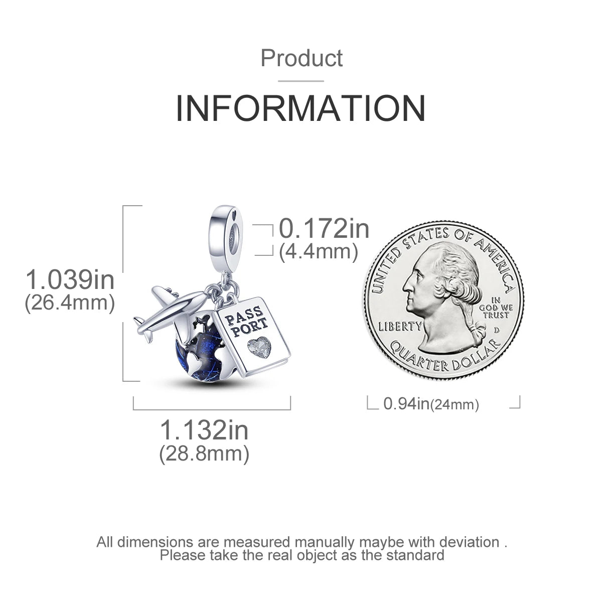 925 Sterling Silver Charm Collection for Women