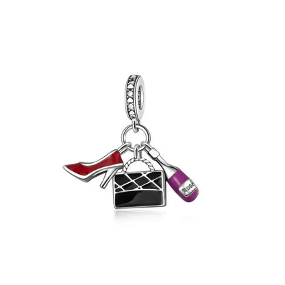 Fashionista Charm Collection (925 Sterling Silver)