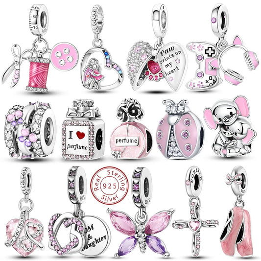 Pink Charms Original (925 Sterling Silver)