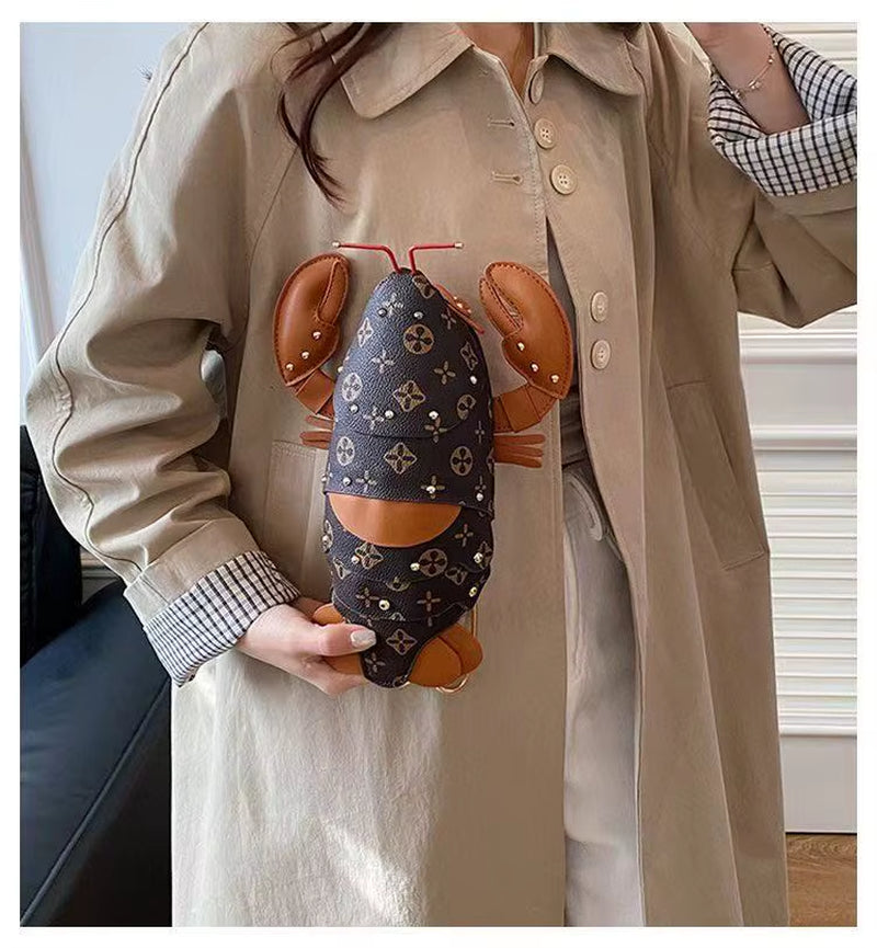 New Lady Animal Prints PU Shoulder Bag with Zipper & Hasp Closure Fashionable Mobile Phone Zero Wallet and Chains